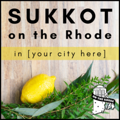 [logo] Sukkot on the Rhode