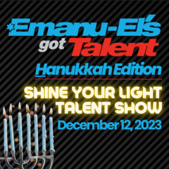 [logo] Emanu-El's Got Talent: Hanukkah Edition