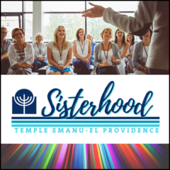 [logo] Sisterhood Sunday Speaker
